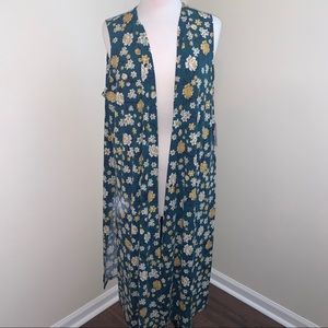New with tags, Lularoe Joy duster vest size L